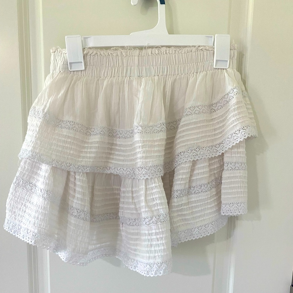 Aerie ruffle skirt